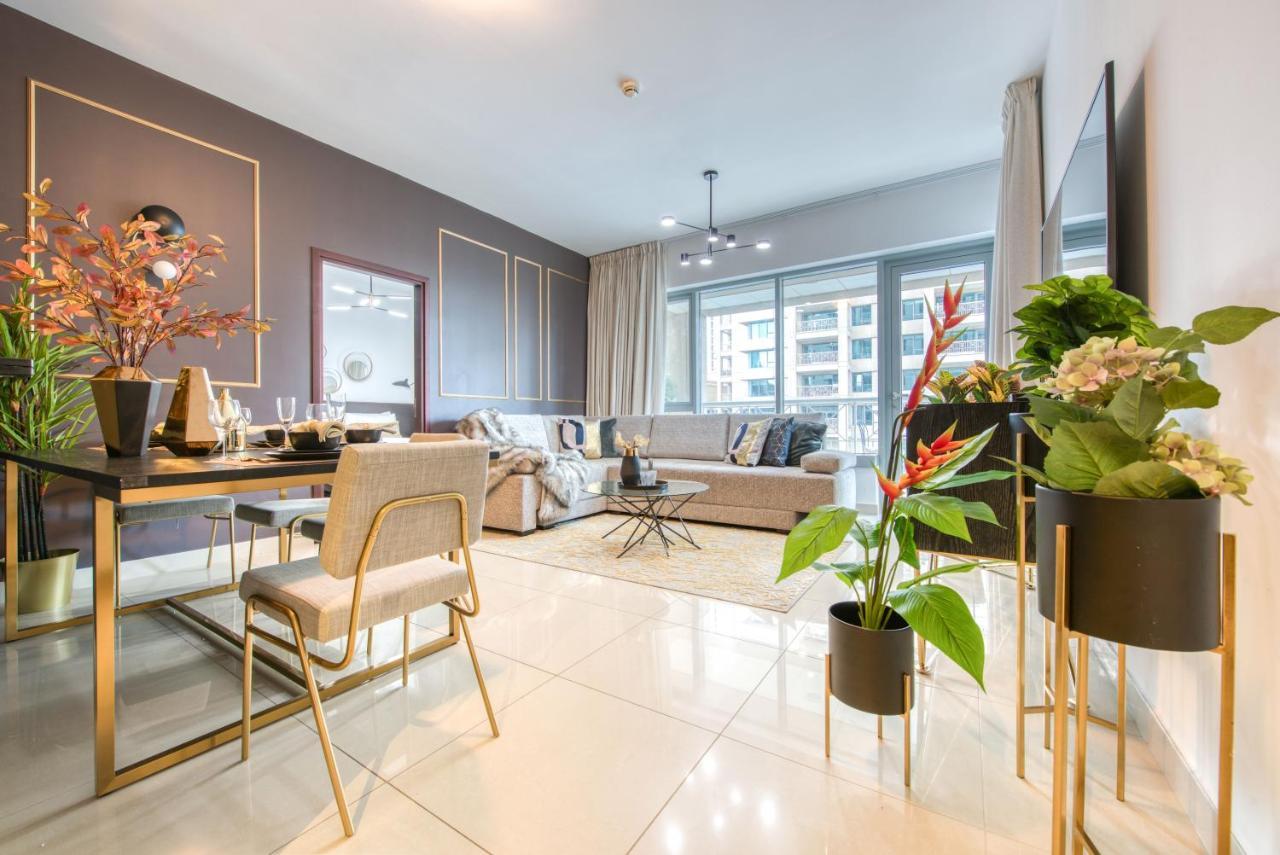 Maison Privee - Radiant Urban Retreat With Iconic Burj Khalifa Vws ドバイ エクステリア 写真